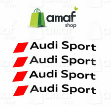 Adesivi audi sport - audi, neri