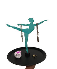 decorazione portagioielli  porta gioielli bijou ballerina danza classica  in PLA
