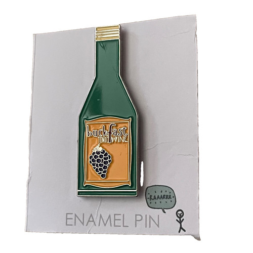 Buckfast pin badge - buckfast, tonic