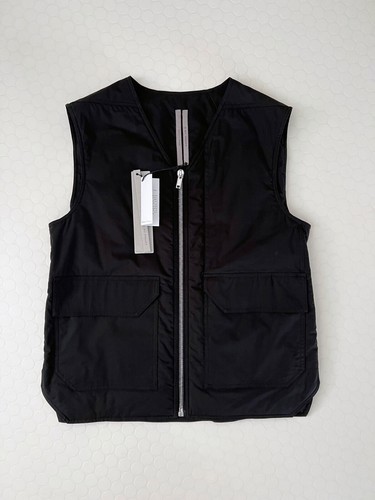 Gilet cargo imbottito nero