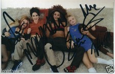 SPICE GIRLS Signed (by all 5)