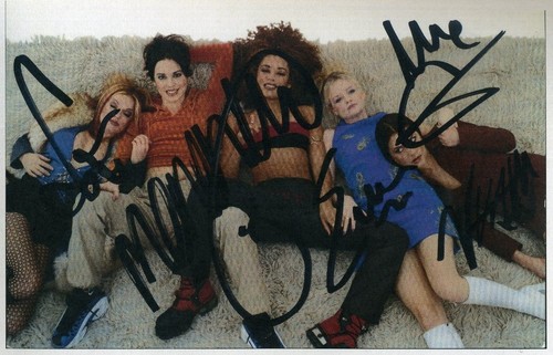 Spice girls signed - girls, (by