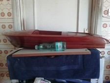 Modello design Riva Acquarama massello di mogano pezzo unico cm 92