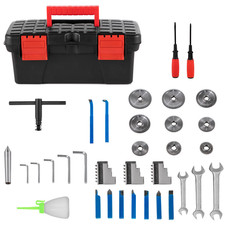 Tornio per Metallo 8X14" Tornio Da Banco Di Precisione 650W Tornio Di Precisione