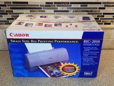 Stampante vintage Canon BJC-2010 a getto di bolle a colori nuova scatola aperta