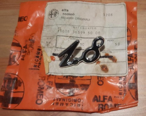 Badge targhetta alfa romeo - badge, 1.8