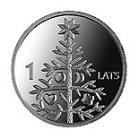 Latvia lat 2009 unc - unc, #