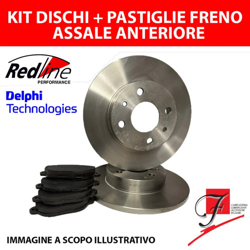 Kit dischi pastiglie freno - +,