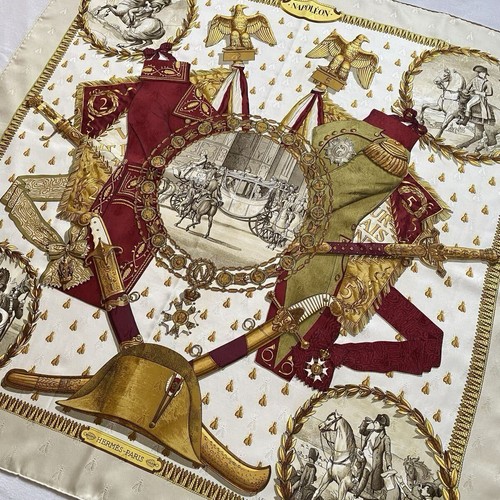 Sciarpa seta hermes napoleone - sciarpa,