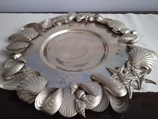 Centrotavola vassoio argento