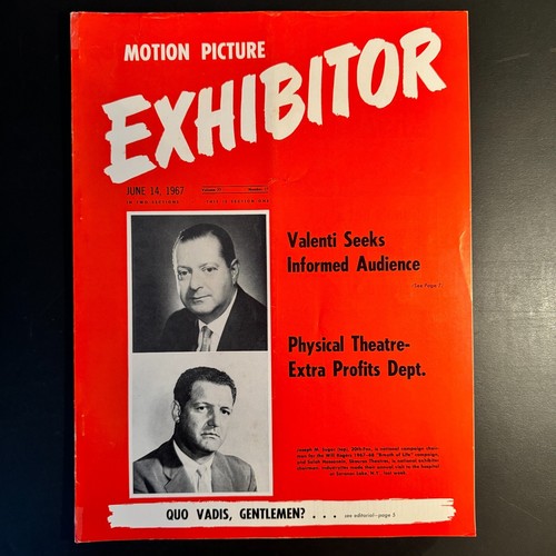 Motion picture exhibitor - motion,