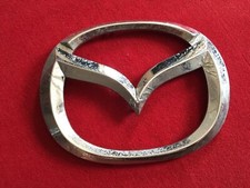 MAZDA 193MM LOGO SCUDO SIGLA EMBLEMA FREGIO STEMMA SCRITTA TARGHETTA BADGE TARGA