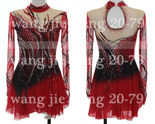 Vestito pattinaggio figura