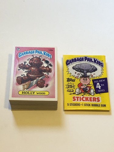 Garbage pail kids 1986 vintage - garbage,