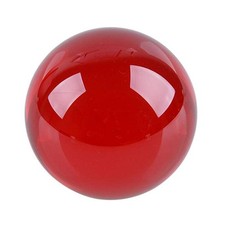 50mm Boule De Cristal Rouge