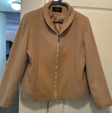 Fendi (JEAN) Tan Cashmere Zip