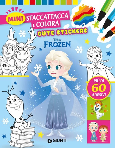 Libro frozen cute stickers - libro, frozen.