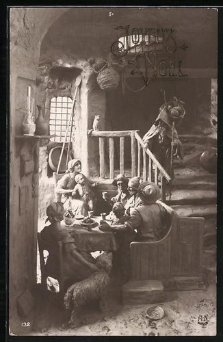 Cartolina artistica domenico - cartolina,
