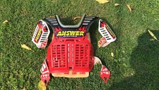 90's ANSWER Chest protector guard motocross retro vintage pettorina MX JT AXO