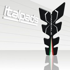 Black tank guard for ducati - tank,