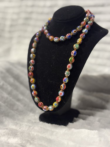 Collana perle vetro - di,