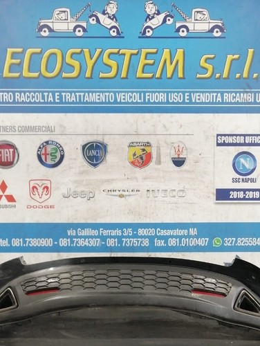 Paraurti posteriore completo - paraurti,