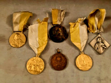 6 Medaglie Università Cattolica del S.Cuore - Adorazione SS Sacramento 1929-1938