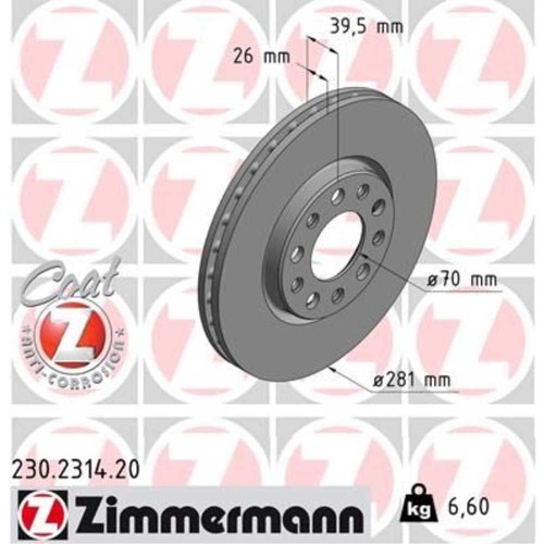 Zimmermann dischi freno - dischi,