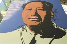 Andy Warhol: MAO SEDONG,originale serigrafia, misure 61x61cm, edizione Bluegrass
