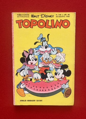 Topolino 248 prima - topolino, edizione