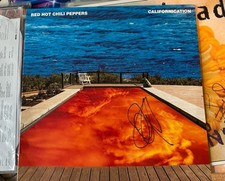 JOHN FRUSCIANTE SIGNED RED HOT