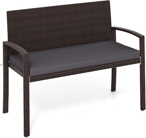 Panchina esterno rattan - panchina,