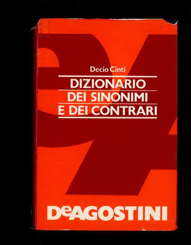 Dizionario dei sinonimi - dei,