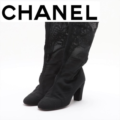 Scarpe stivali chanel - stivali, pizzo