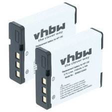 2x Batteria per Casio Exilim