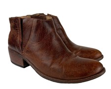 MATISSE Brooke Leather Chelsea Bootie- Wood Heel SIZE 7.5