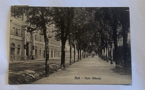 Cartolina asti viale - cartolina,