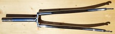 Forcella MARASTONI '70 - '80 CHROMED STEEL FORK flat crown COLUMBUS TUBING RARE 