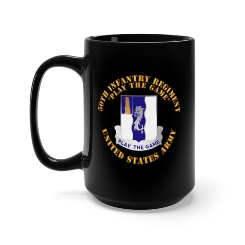 Tazza nera 15oz esercito - -,