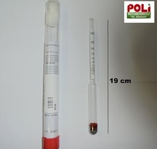 ALCOLOMETRO TASCABILE MISURATORE ALCOL PER GRAPPA LIQUORI E DISTILLATI 19 cm