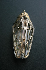 ANTICA BOTTIGLIA DI PROFUMO IN VETRO MOLINARD ART NOUVEAU