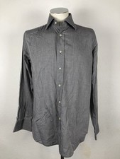 CARLO PIGNATELLI CAMICIA UOMO 40 15 3/4 MAN CASUAL COTTON COTONE VINTAGE SHIRT