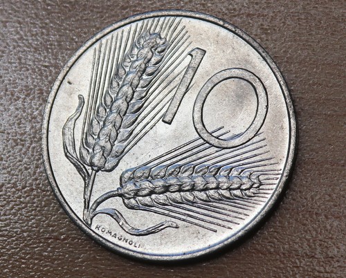 1955 italy lire - 1955, 10