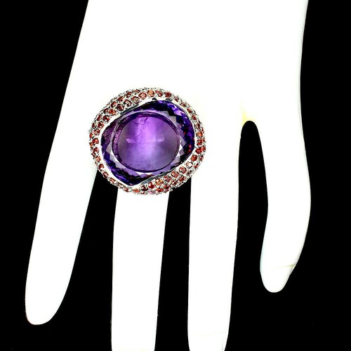 Shola anello lilla ametista - shola,
