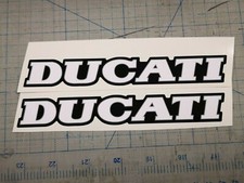 2 DUCATI serbatoio adesivi old 851 888 15 * 2,3  CM 