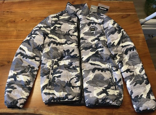 Piumino blauer duble face - piumino,