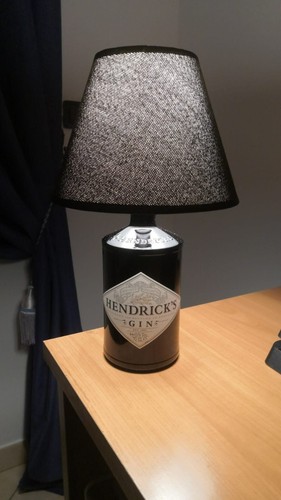 Lampada con bottiglia - , di