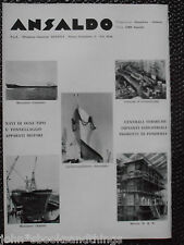 1965 ANSALDO NAVI MOTORI MOTONAVE GALASSIA AMALFI CACCIATORPEDINIERE INTREPIDO 