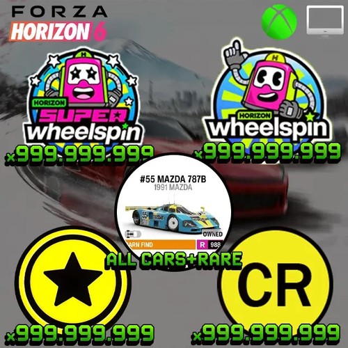 Forza horizon x999 999 - forza, x999.999.999