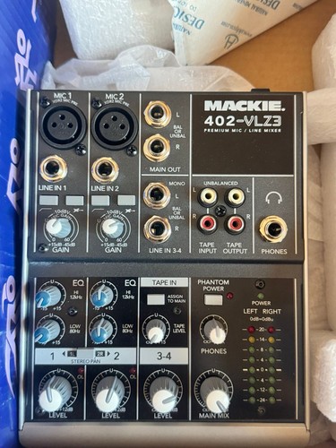 Mackie 402 vlz3 mixer audio - mackie,
